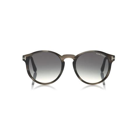 tom ford ian round acetate sunglasses size|Tom Ford FT0591 Ian.